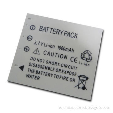 Digital Camera Battery with 3.7V Voltage and 1,000mAh Capacity